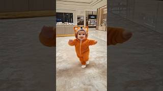 Little Boy Dancing as a Playful Fox [upl. by Rebak838]