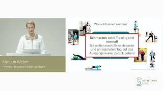 «Hüftarthrose physiotherapeutisch»  Markus Weber Schulthess Klinik [upl. by Ahar]