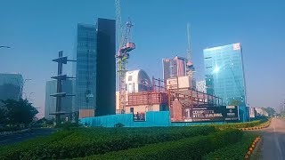 Gift City Gandhinagar Today  Gift City Latest Update  Gift City Real Construction Vloggerpress [upl. by Templas]