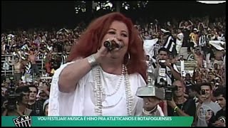 Vou festejar Música de Beth Carvalho é hino para atleticanos e botafoguenses  17072022 [upl. by Piegari552]