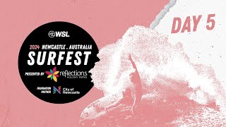 Surfest 2024  Day 5 of the Burton Automotive amp Newcastle Racecourse Womens Pro [upl. by Araek]