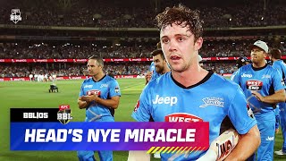 Travis Head Hits 101 off 54 In New Years Eve Classic  BBL05 [upl. by Meter]