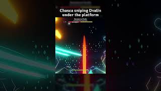 CHASCA SNIPING DVALIN UNDER THE PLATFORM [upl. by Lenrow]