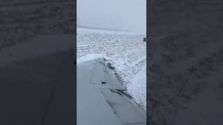 Plane slides off runway at Chicago airport during snowstorm  ABC7 [upl. by Rem]