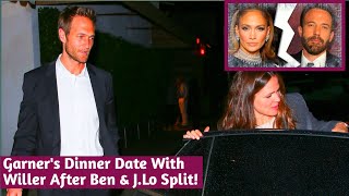 Jennifer Garner Enjoys Dinner with Boyfriend John Miller in LA After Ben Affleck amp JLo Divorce [upl. by Junko]