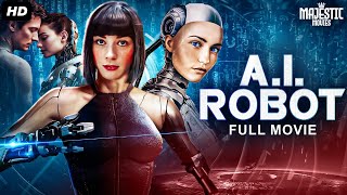 AI ROBOT  Full Hollywood Romantic Scifi Movie  English Movie  Sebastian Cavazza  Free Movie [upl. by Akerahs]