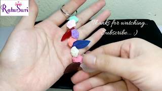 DIY Flower Beads Keychain [upl. by Maze]