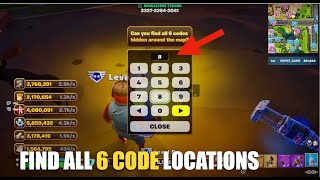 APOCALYPSE TYCOON MAP FORTNITE CREATIVE  FIND ALL 6 CODES LOCATIONS [upl. by Gill]