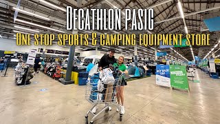 DECATHLON PASIG  BEST SPORTS AND CAMPING EQUIPMENT  BUDGET FRIENDLY  SHERMEL [upl. by Dich268]