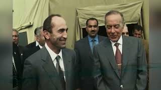 Robert Kocharyan amp Heydar Aliyev 1999  Ռոբերտ Քոչարյան amp Հեյդար Ալիեվ [upl. by Eikcir]