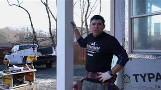 PVC Trim Column Wraps  Versatex Versawrap with David Parraguirre The Mexican Carpenter [upl. by Eisac]