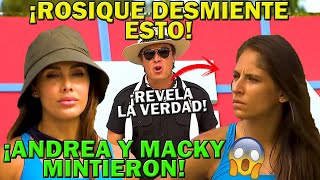 Rosique DESMIENTE a Andrea y Macky  Exatlón México 2023 [upl. by Derayne]