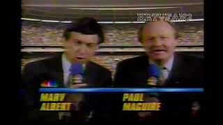 1991 Week 10 NFL on NBC Intro Oilers at Redskins [upl. by Afaw]