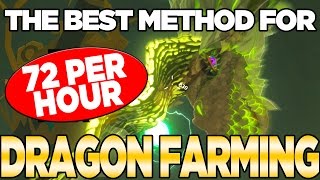 Best Method for Dragon Farming in Breath of the Wild  Austin John Plays [upl. by Ligriv]