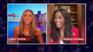 Lara Trump amp Former Democrat Audrey McNeal [upl. by Aracot]