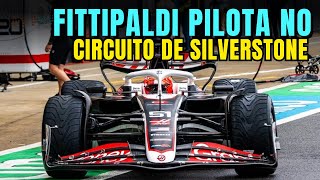 PIETRO FITTIPALDI PILOTA EM SILVERSTONE  TESTE DA FORMULA 1 E PIRELLI  FÓRMULA 1 [upl. by Ayikin328]