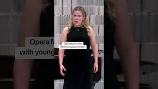 MasterClass in Opera with Natalie Aroyan and young soprano Mozart pt2 opera soprano masterclass [upl. by Marelda414]