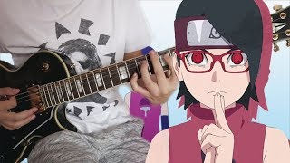 Boruto ED 2  ScenarioArtSayonara Moon Town サヨナラムーンタウン 【Guitar Cover】 [upl. by Norehc]