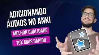 Como colocar áudios no Anki em minutos Funcionando 2022 [upl. by Epner266]