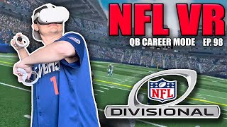 95 YARD TOUCHDOWN IN THE PLAYOFFS  NFL Pro Era VR QB Career Mode  Ep 98 [upl. by Seligmann742]