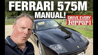 Ferrari 575M Maranello  Montezemolo Magic Meets MANUAL Gearbox DriveEveryFerrari  TheCarGuystv [upl. by Arodoeht]