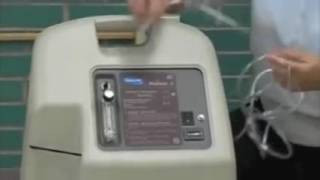 O2 Using The Oxygen Concentrator [upl. by Suivatnom157]