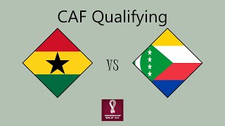 Ghana vs Comoros  African Qualifying Round 2 Group G [upl. by Naleag]