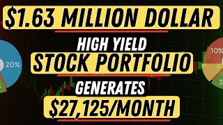 My 163 Million Stock Portfolio Unveiled  27125Month Passive Income  Monthly UPDATE 40 [upl. by Nancie]