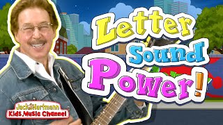 Letter Sound Power  Jack Hartmann [upl. by Jaela]