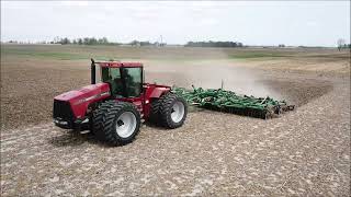 CHAMBERS FARMS WORKING GROUND APRIL 28TH 2024 LIBERTY INDIANA CASE IH STX 325 [upl. by Welbie512]