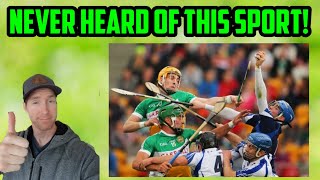 Californian Reacts to IRISH HURLING Irelands Obsession  Fastest Game on Grass [upl. by Gove483]