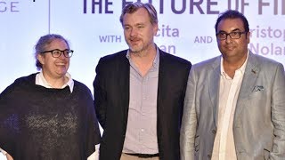 Christopher Nolan Tacita Dean amp Shivendra Singh Dungarpur Discuss Film Preservation amp Restoration [upl. by Barvick]