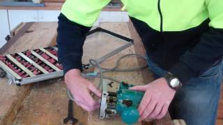 Changing a router bit [upl. by Scharf]