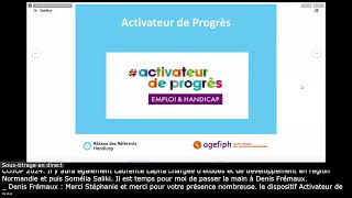 Webinaire Agefiph quotQuels outils pour réussir sa SEEPH quot [upl. by Enela31]