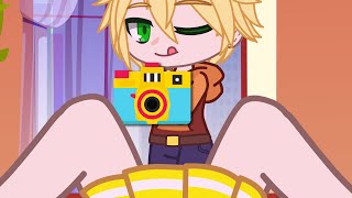 what is he photographing  gacha club  gacha life 2  gacha heat Read description [upl. by Eerak]