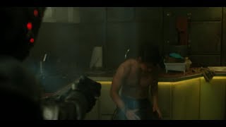 Reileen Synth vs Takeshi Kovacs  Altered Carbon  2x03  Netflix Geeked [upl. by Eula]