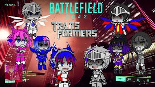 Transformers React To Battlefield 2042 Gameplay Trailer Gacha Club [upl. by Sucramrej]