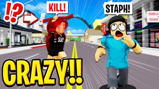 Roblox Brookhaven RP Funny Moments [upl. by Bamby]