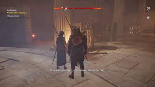 Assassins Creed Origins  One Bad Apple Find Shrine Of Whispers Assassinate Melitta Help Praxilla [upl. by Limemann831]