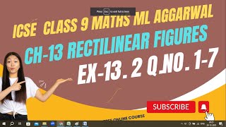 Ch13 Rectilinear Figures Ex132 Q No17 From ML Aggarwal For ICSE Class 9 Math jindalmathspoint [upl. by Ulah133]