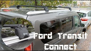 How to insatall roof rack Ford Transit Connect [upl. by Caputo]