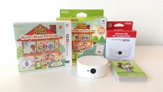 Animal Crossing Happy Home Designer  NFC ReaderWriter  amiibo cards  European Unboxing [upl. by Eioj913]