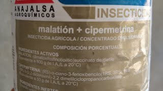 malation con cipermetrina [upl. by Sible219]