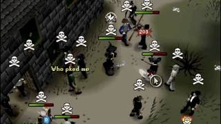 Win All Day Pking In Partyhat 3rd Age Hween masks AGS risking Turmoil pure PK vid 1 [upl. by Raclima]