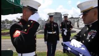 Military Funeral Honors Support For Marine Veterans [upl. by Tolman948]