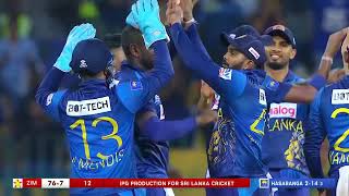 Sri Lanka seal T20 series vs Zimbabwe with dominant win  3rd T20I Highlights [upl. by Meyeroff]