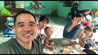 Bữa Cơm Trưa Đạm Bạc Cùng Gia Đình Ngày Cúng Thần Tài  LƯU TÀI VLOG [upl. by Ahsikcin]