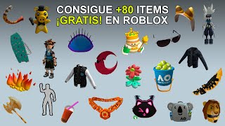 CONSIGUE MAS DE 90 ITEMS GRATIS EN ROBLOX  Mayo  Junio 2024 [upl. by Lanrev]