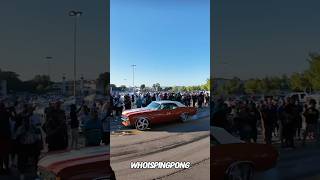 Chevy chevelle SS doing a burnout on Forgiato wheels [upl. by Helbonnah980]