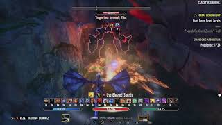 ESO  Update 42  Gold Road  138k Stam Sorc [upl. by Fast896]